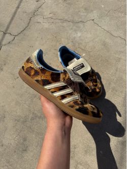 Adidas Samba Pony x Wales Bonner Leopard mens 6