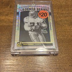 Dallas Cowboys Deion Sanders Legends Series 2018 Panini Donruss Football 