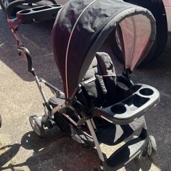 Sit And Stand Double Stroller