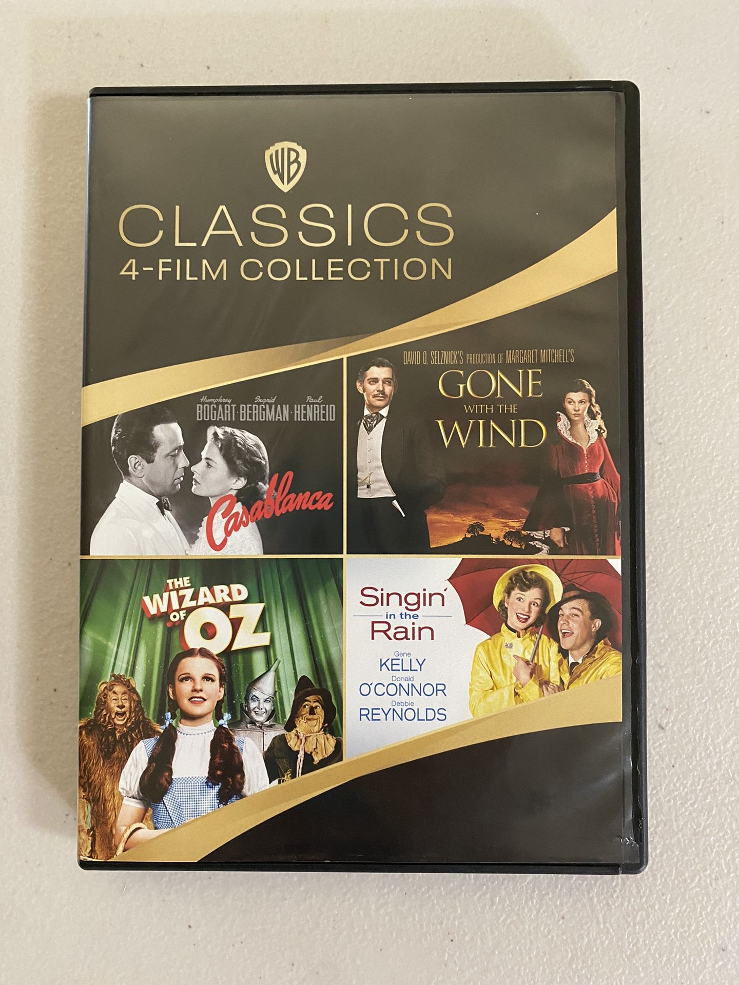 4 Classic DVD Films All In One