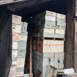 Bee hives box , new frames , new foundation , covers , cover , new