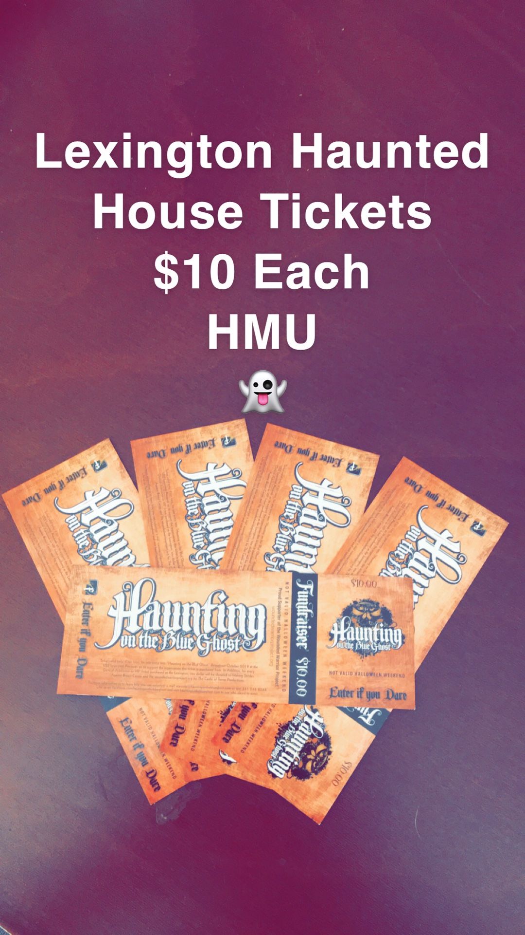 Haunted House Lexington Tickets