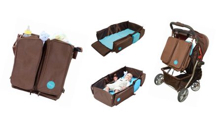 3-in-1 Baby Diaper Changing Bag / Station