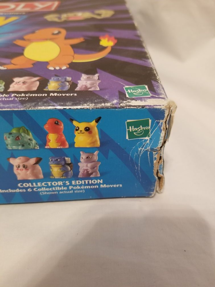 1998 POKEMON MONOPOLY, COLLECTOR'S EDITION