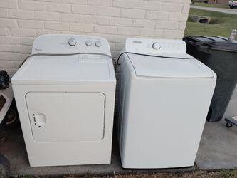 Washer and dryer