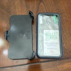 Otterbox iPhone X Cover, Screen Protector, & Belt Holder