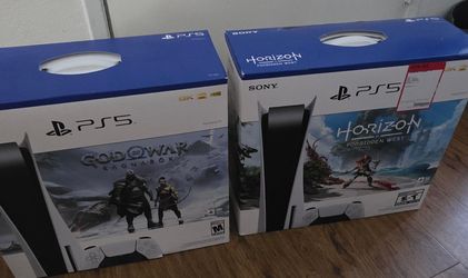 PS5 boxes (no console)