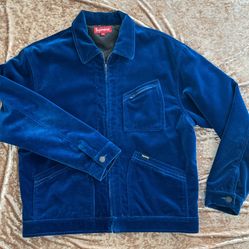 Supreme !!!VELVET!!!  Work Jacket