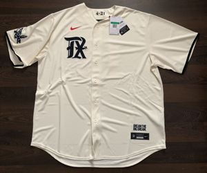 Nike Texas Rangers City Connect World Series Bruce Bochy #15 Jersey RARE Sz XL