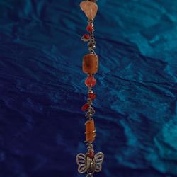 Handmade Beaded Bag Charm / Keychain – Cute & Unique