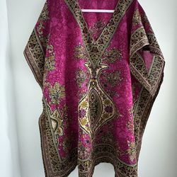 Short-Kaftan-dress-Hippy-Boho-Maxi-Plus-Size-Women-Caftan-Tunic-Night-Dress