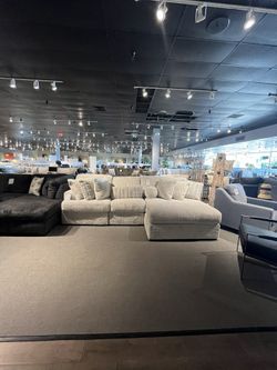 Grey 3PC Chaise Sectional Couch