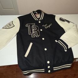 True Religion Varsity Jacket Sz: LARGE