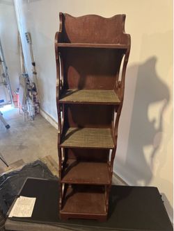 Wooden shelf or book case