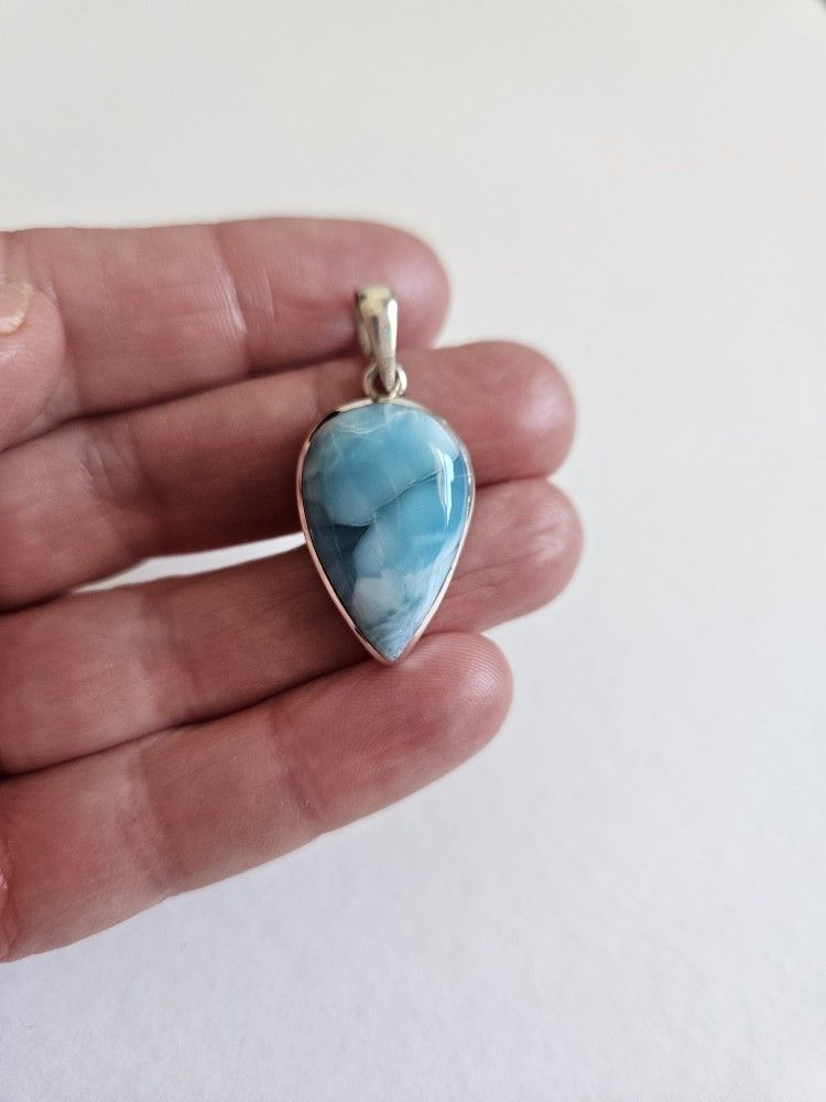 Larimar Pendant