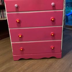Perfectly pink Kids dresser
