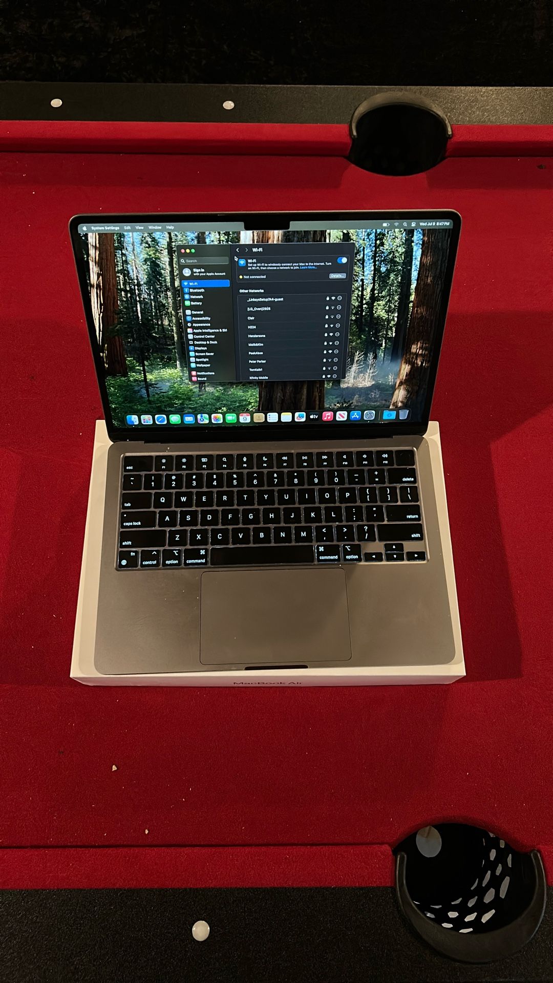 2022 MacBook Air 16gb Ram 512gb SSD