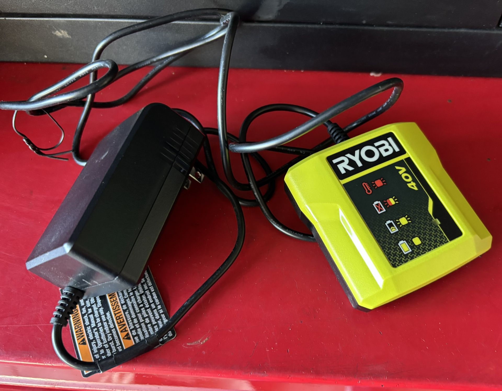 RYOBI 40V Lithium Battery Charger