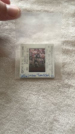 LaDainian Tomlinson Rare Negative Photo Slide
