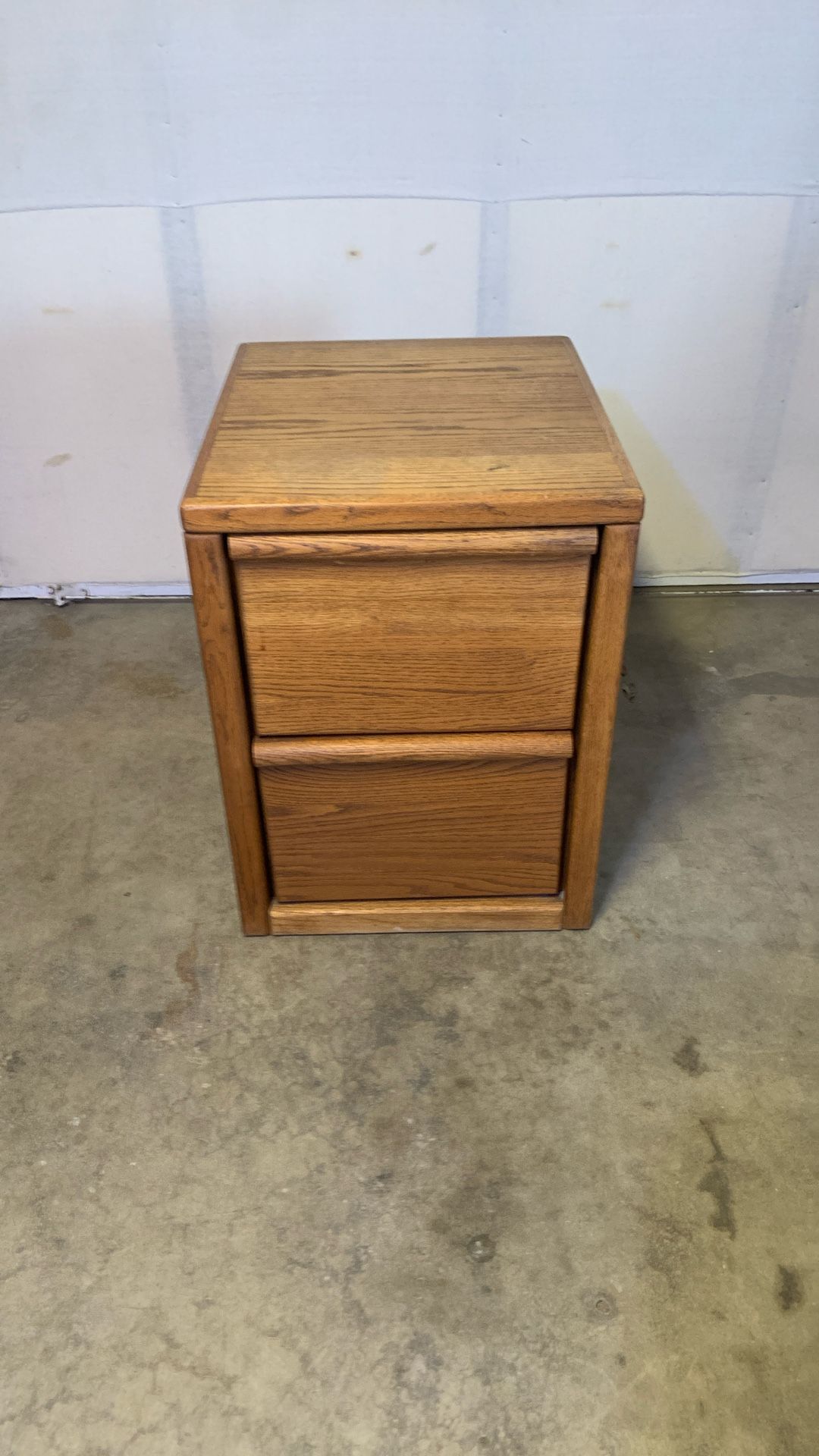 Legal Sized Oak Filing Cabinet