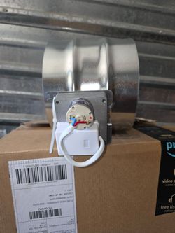 HVAC Round Remote Balancing Damper, Product # RBDR50-8