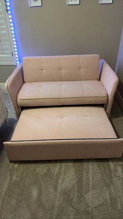 Free to good home - kid’s trundle couch