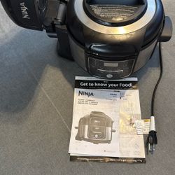 Ninja Foodi Compact Stainless 5quart Pressure Cooker And Air Fryer OS100