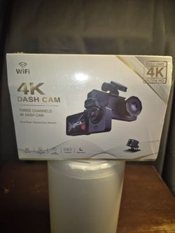 Three Channel 4K Dash Cam