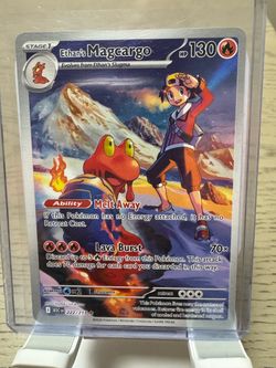 Pokémon Ethan’s Magcargo 222/217 Illustration Rare Ascended Heroes 2026