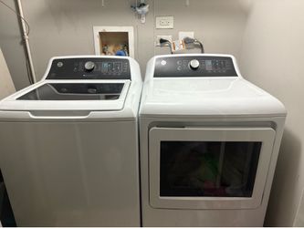 GE WASHER AND DRYER