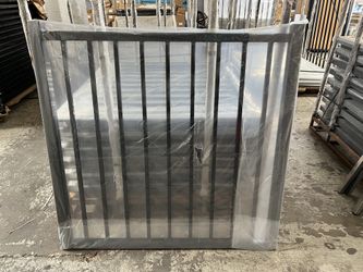 4ftx4ft Galvanized Steel Fence Gate For 4ft Tall Fence Panels
