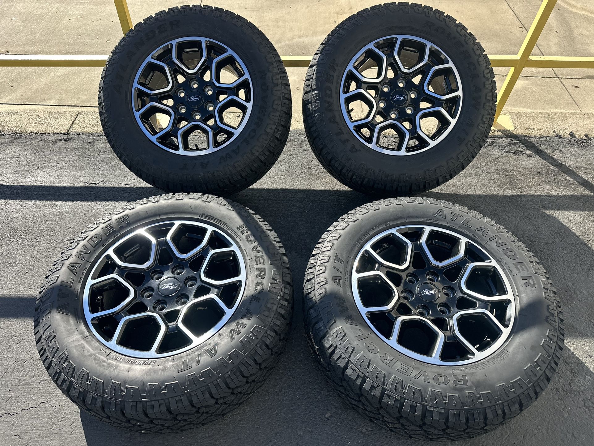 2025 F150 OEM 18” Wheels Rims and NEW 275/65R18 Tires F-150 Expedition Lincoln Navigator