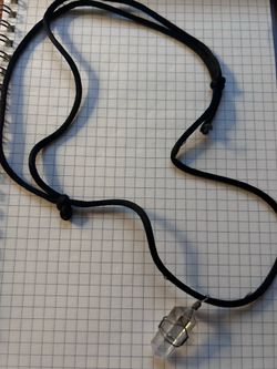 Adjustable crystal necklace