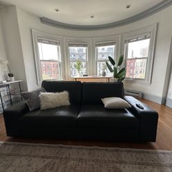 IKEA KIVIK LEATHER SOFA