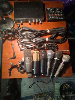 Microphones and audio equipment
