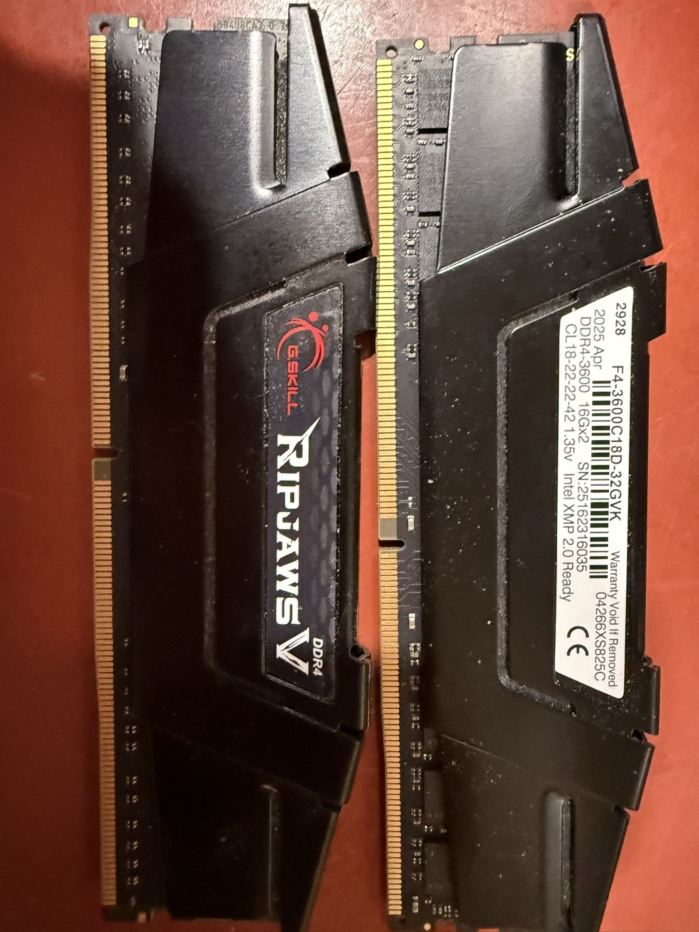 32gb 3600 DDR 4