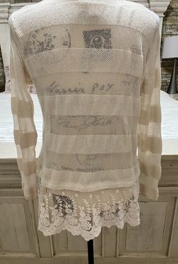 Motherhood Maternity Sweater White Size Small