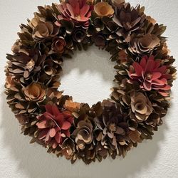 Wood Wreath $25