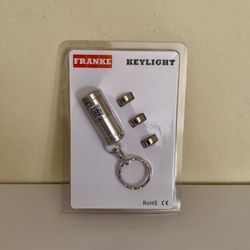Brand New - Franke Mini Keychain LED Flashlight