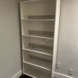 White Modern Bookcase