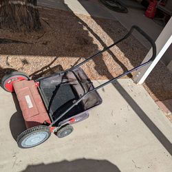 Craftsman 18-in push mower.