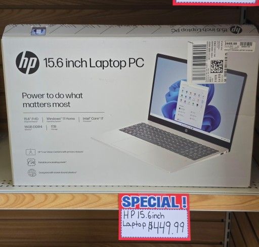 HP Laptop 15-FD0182WM 15.6 INCH