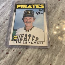 Jim Leland  Rookie Card 