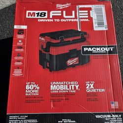 Pack Out Milwaukee Vacuum New In The Box