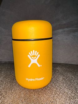 Yellow Insulated Hydro Flask 12 Oz