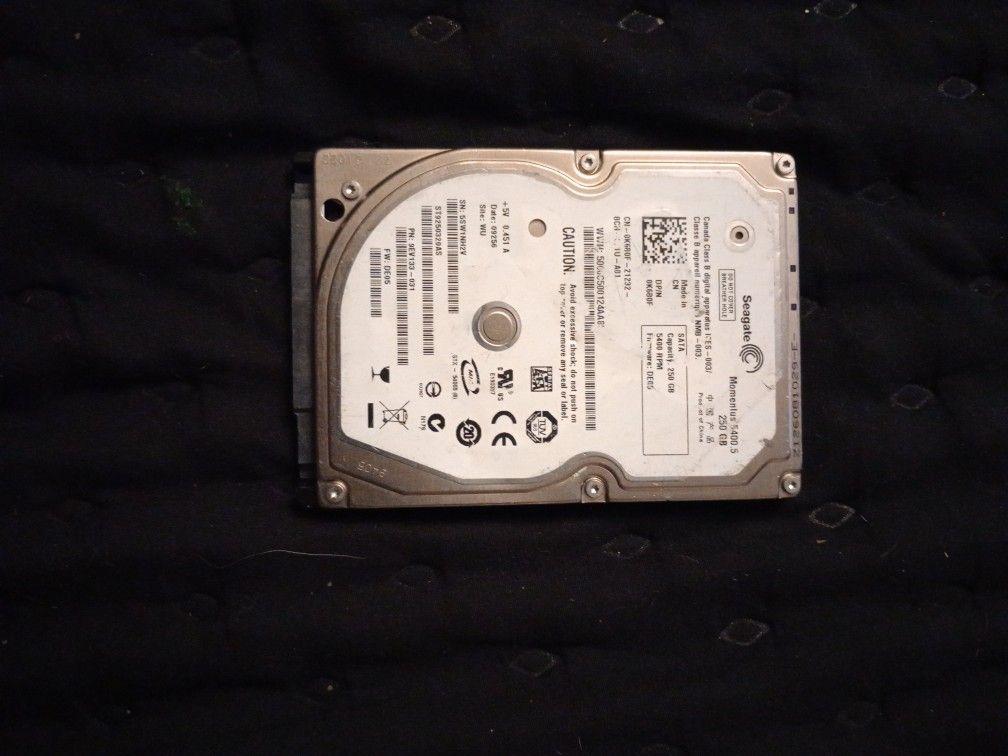 3 External Hard drives