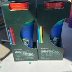 Starbucks cups