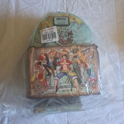 Luffy loungefly with wallet