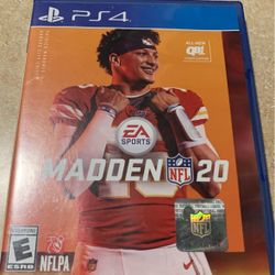 PS4 NFL Madden 20 