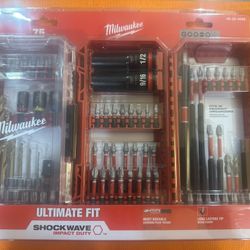 Milwaukee Shockwave Impact Duty Bit set